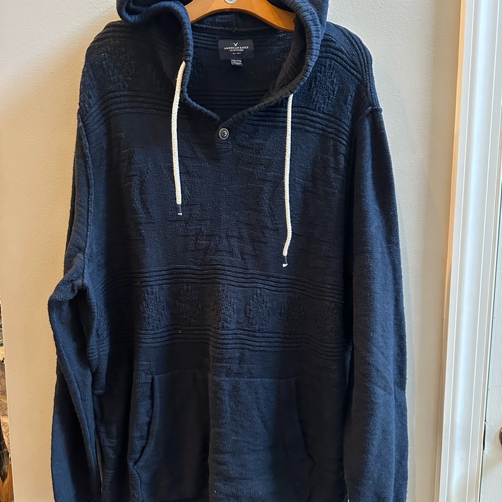 American Eagle Outfitters Navy Hoodie